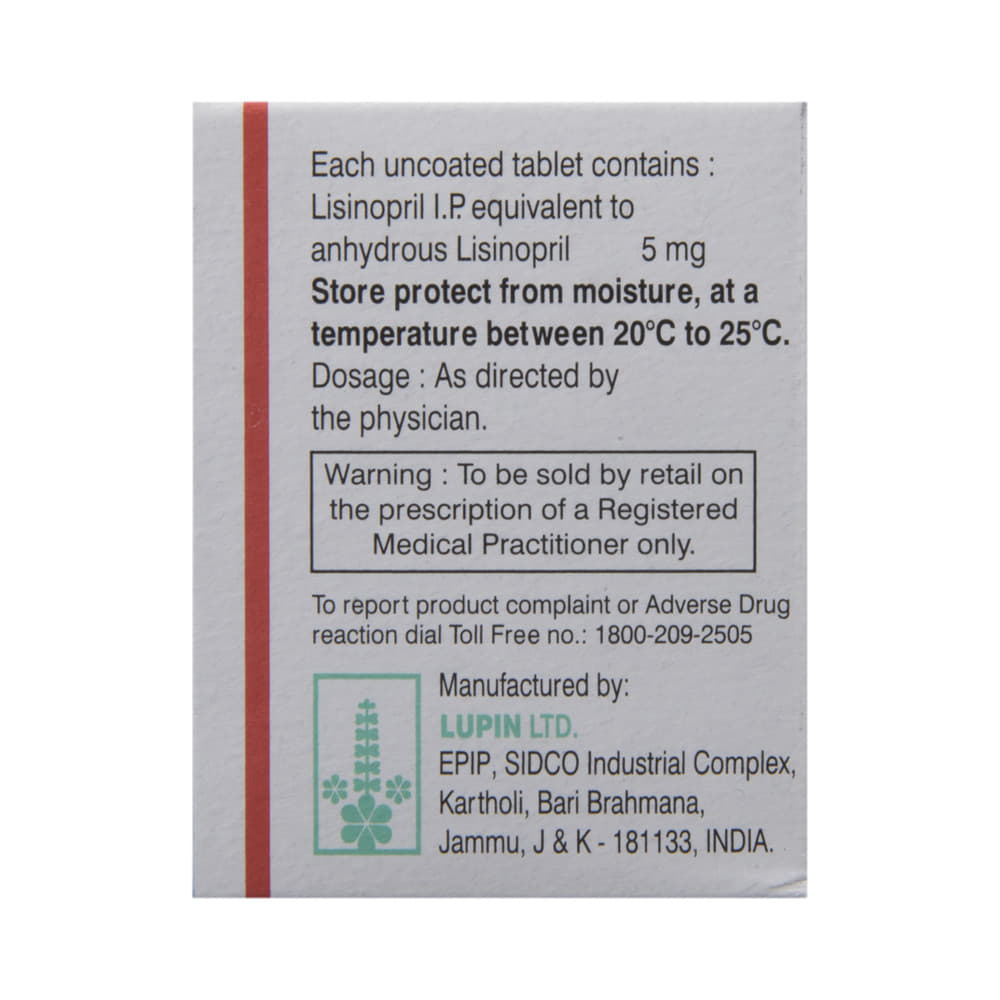 Lipril 5 Tablet