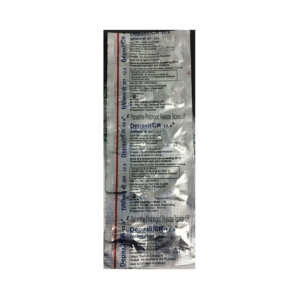 Depaxil CR 12.5 Tablet