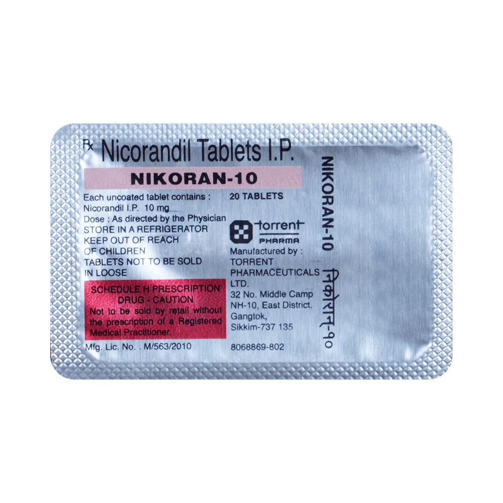 Nikoran 10 Tablet