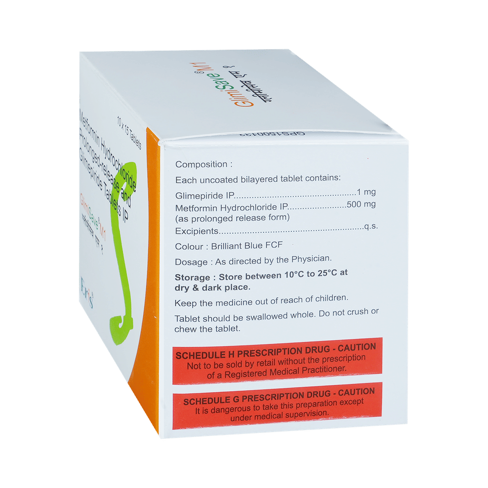 Glimisave M 1 Tablet PR