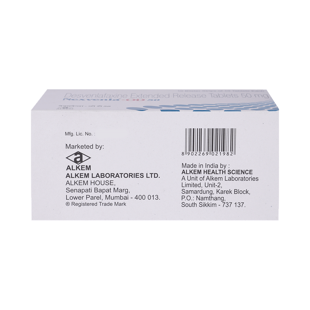 Nexvenla-OD 50  Tablet ER