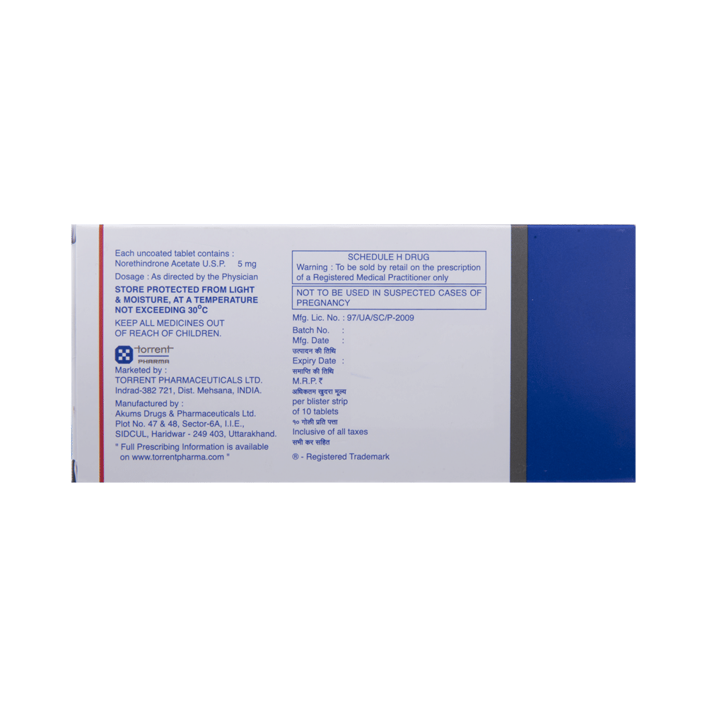 Regestrone 5mg Tablet