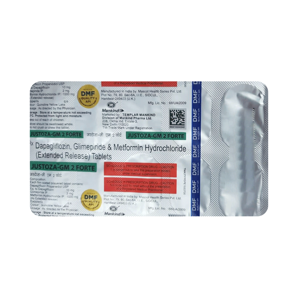 Justoza-GM 2 Forte Tablet ER