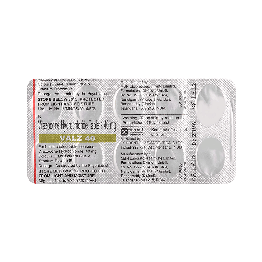 Valz 40 Tablet