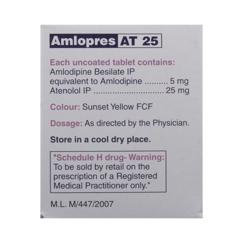 Amlopres AT 25 Tablet