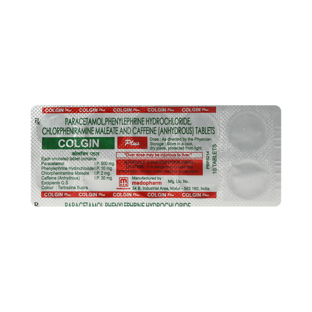Colgin Plus Tablet