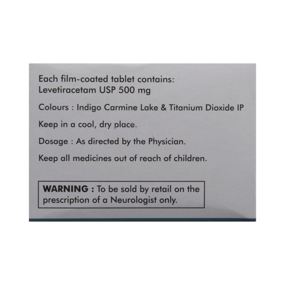 Levacetam 500 Tablet