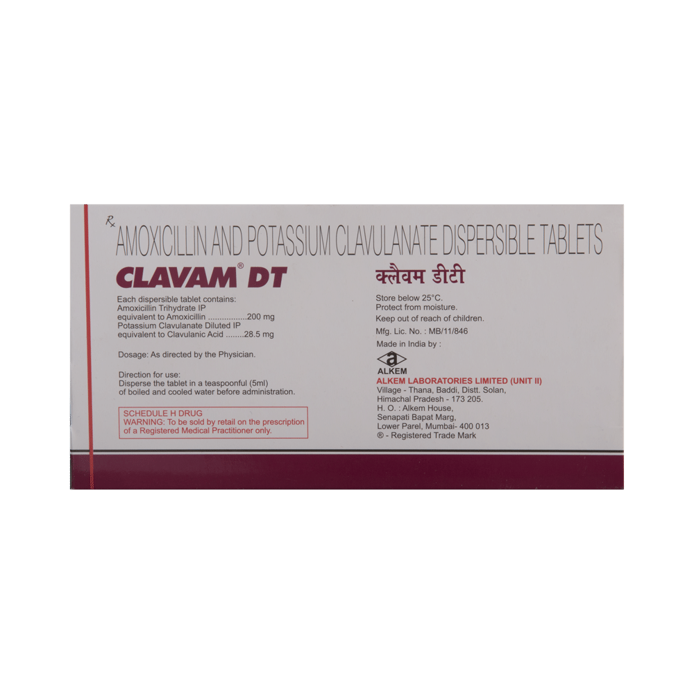 Clavam DT Tablet