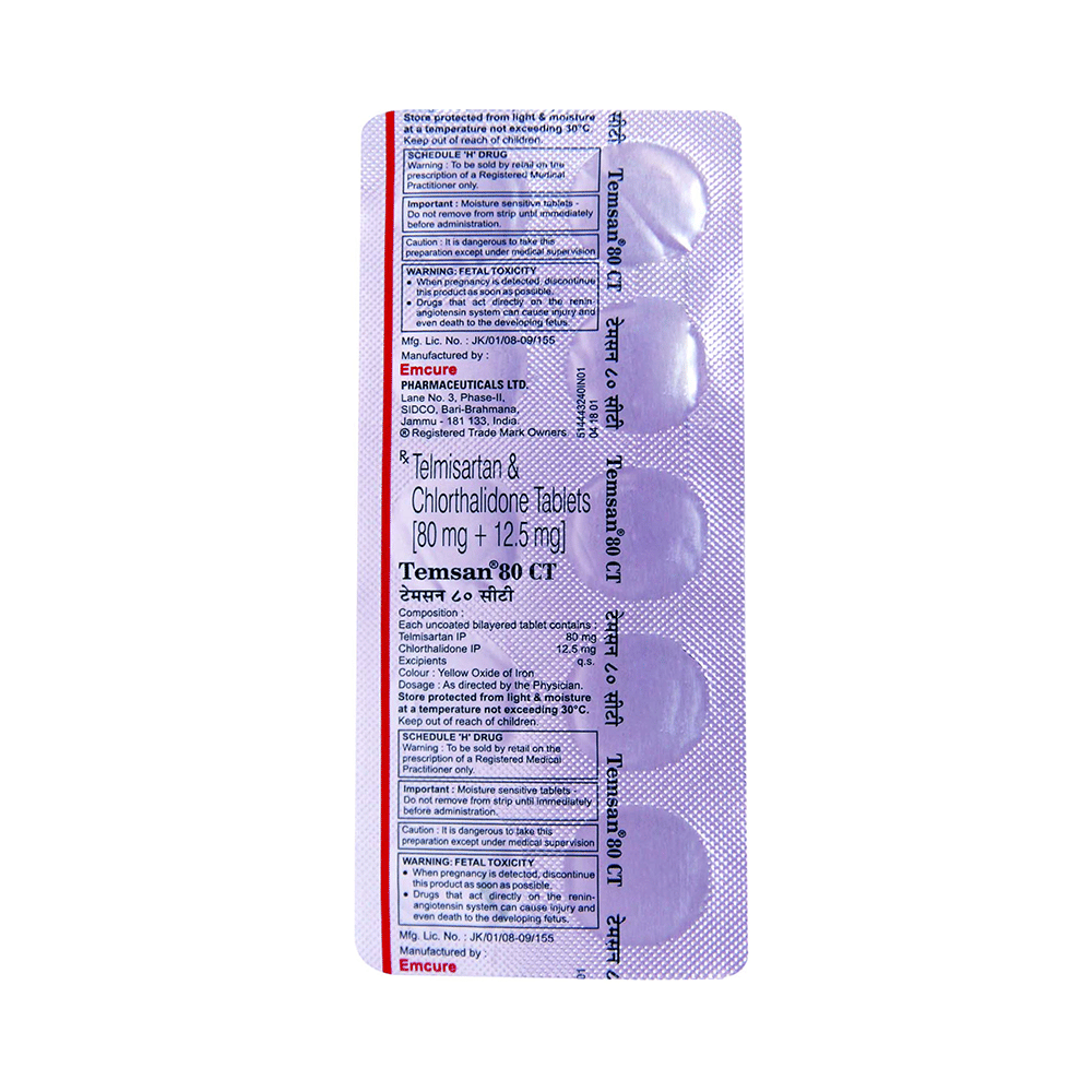 Temsan 80 CT Tablet