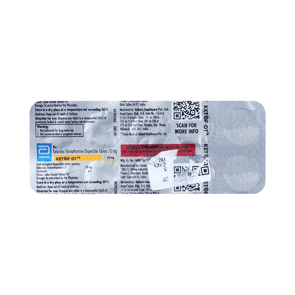 Ketof-DT Tablet