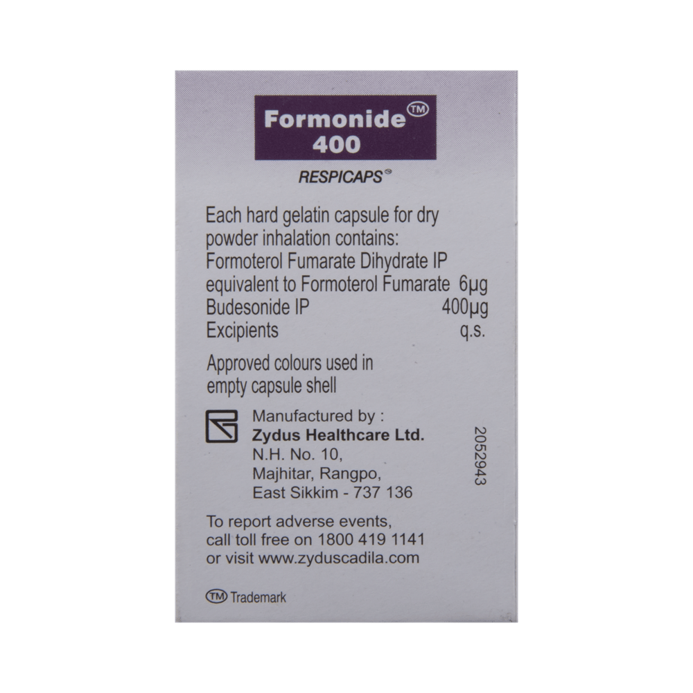 FORMOnide 400 Respicaps