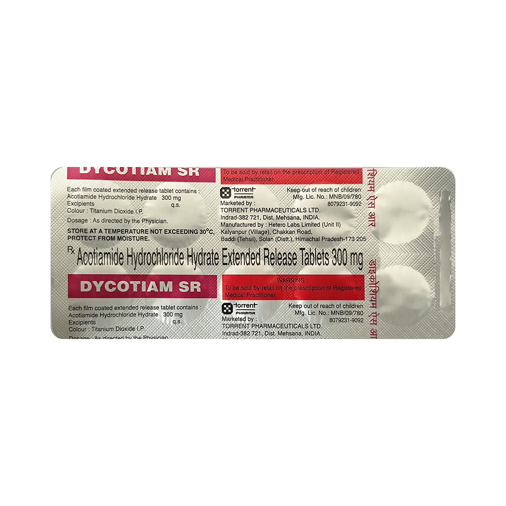 Dycotiam SR 300mg Tablet