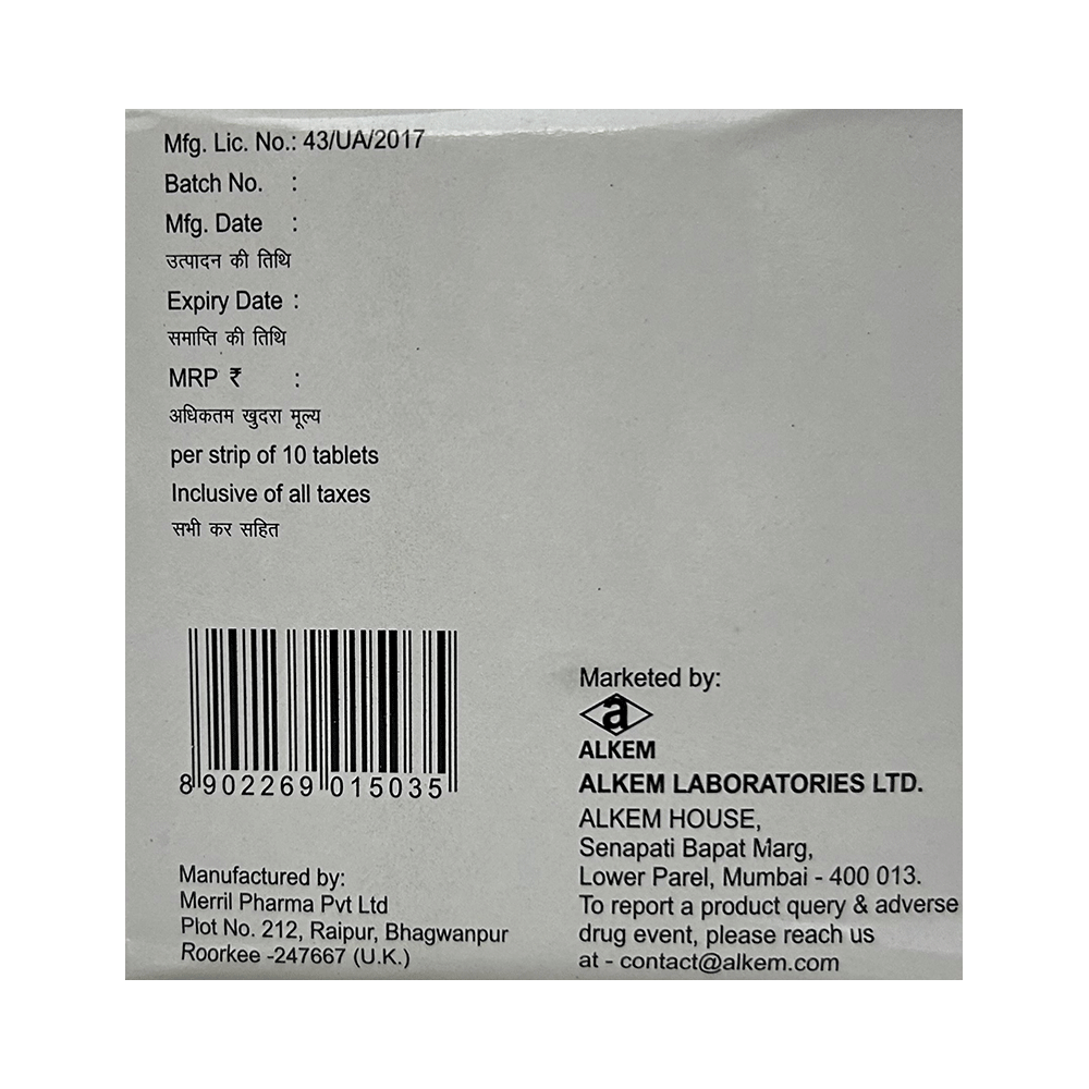 Valpex 500mg Tablet CR