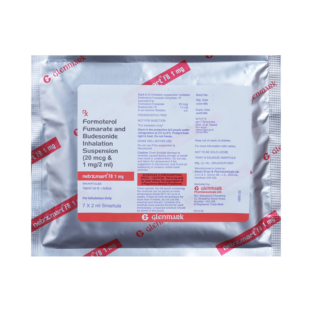 Nebzmart FB 1mg Smartules (2ml Each)