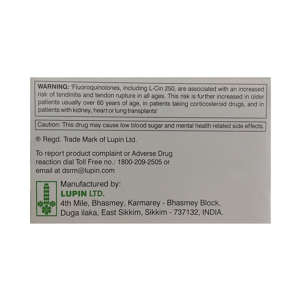 L-Cin 250 Tablet