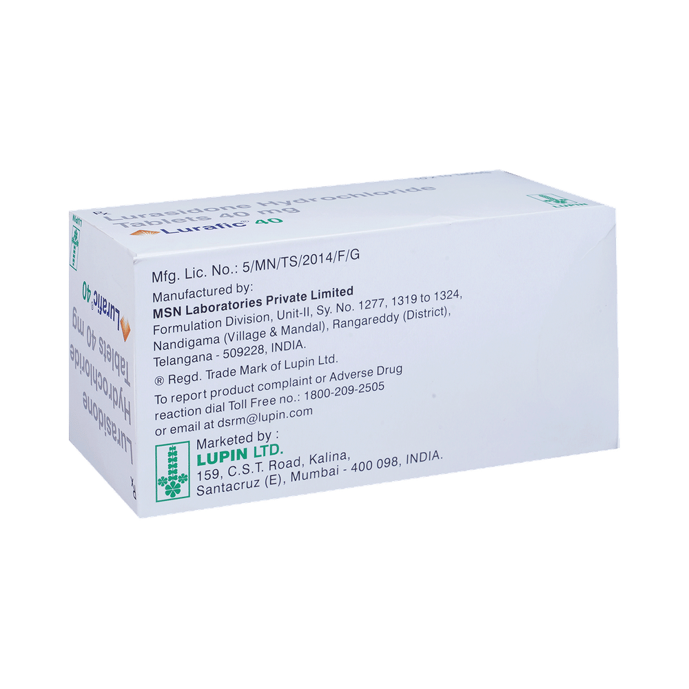Lurafic 40 Tablet