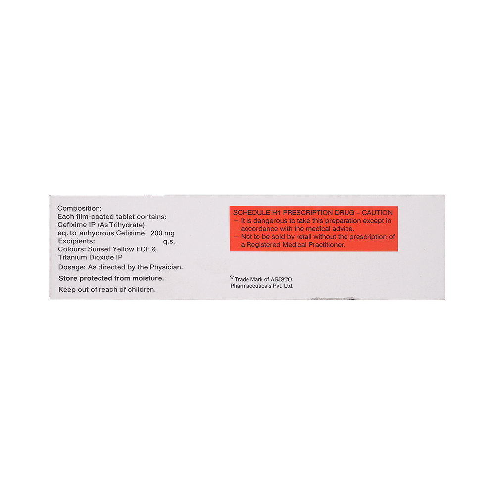 Omnicef-O 200mg Tablet