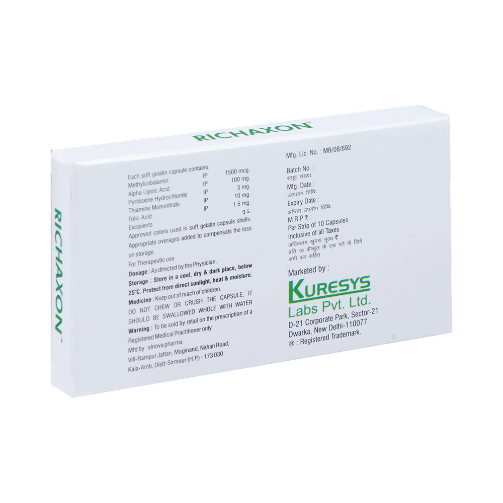 Richaxon  Soft Gelatin Capsule