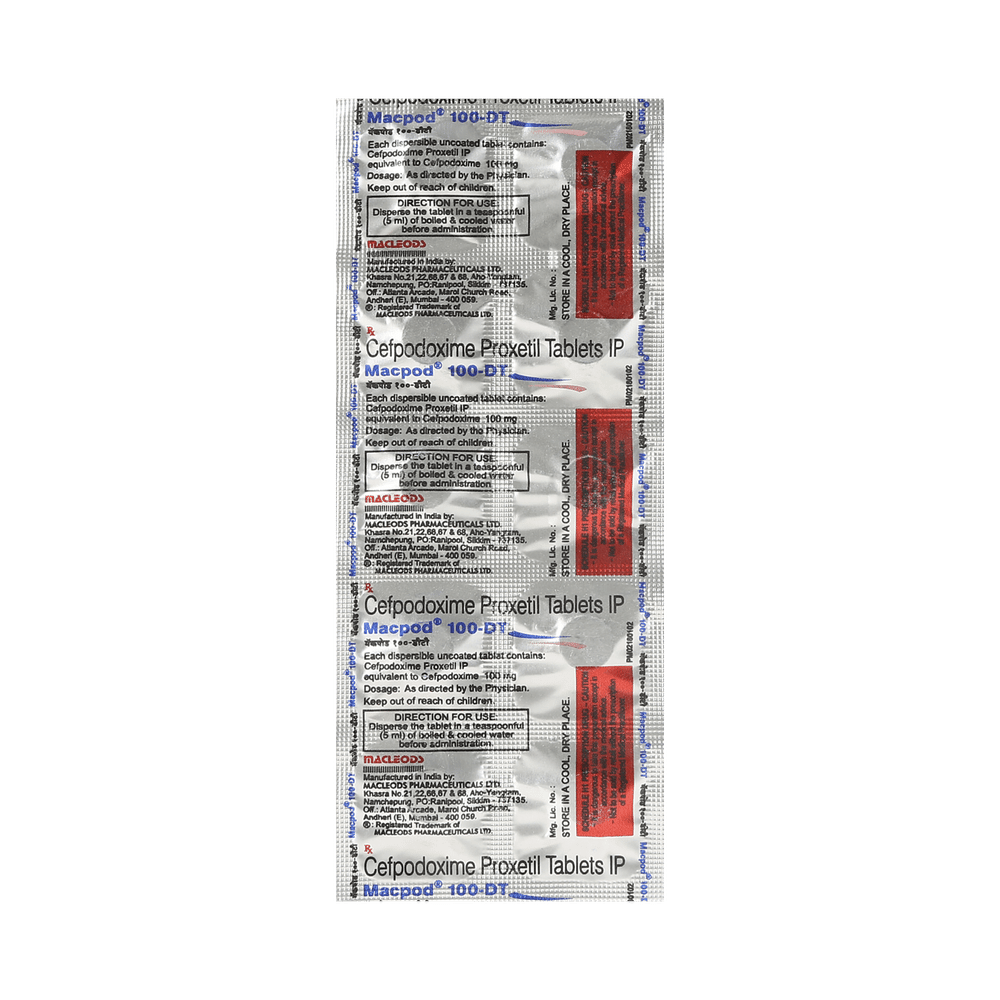 Macpod 100-DT Tablet