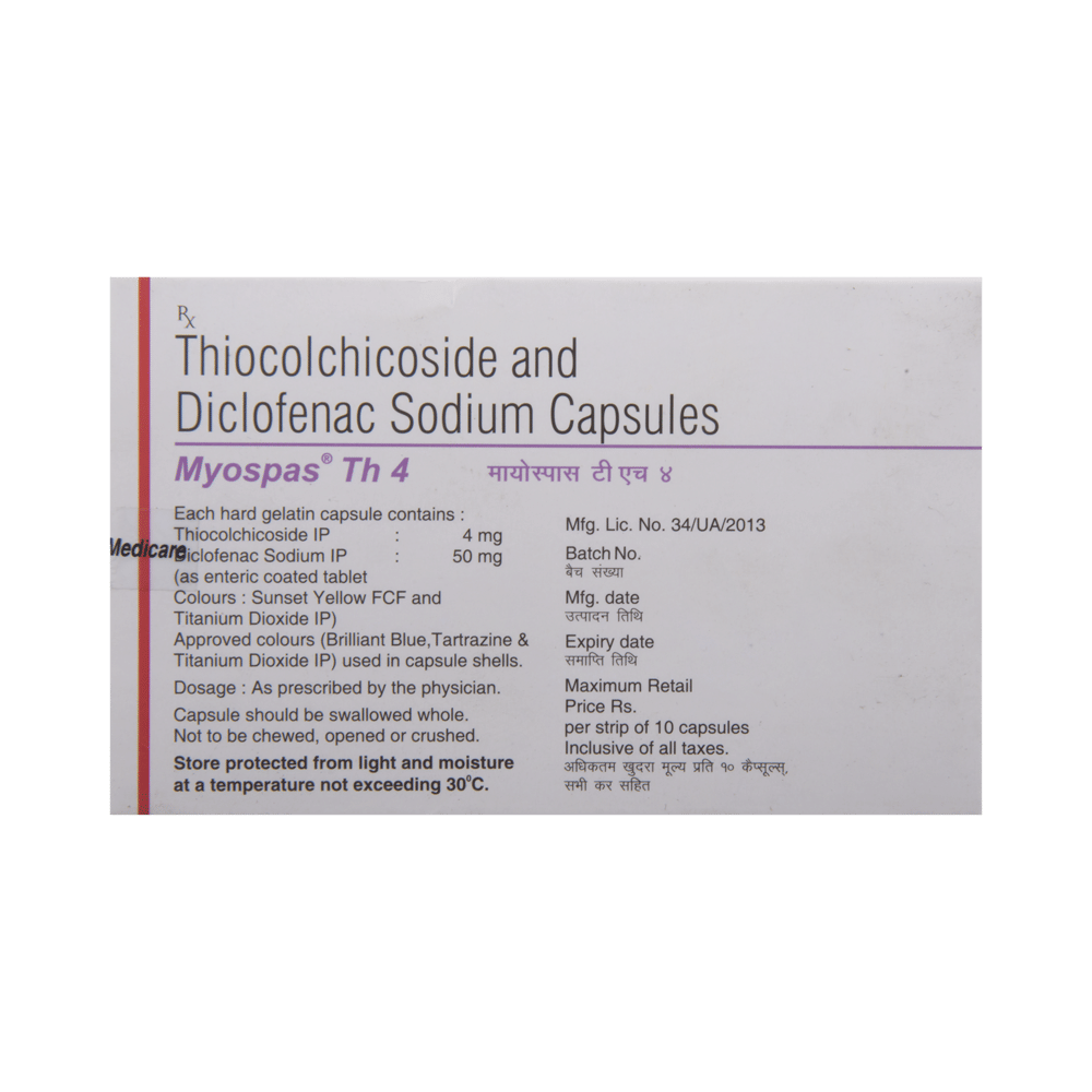 Myospas TH 4 Capsule
