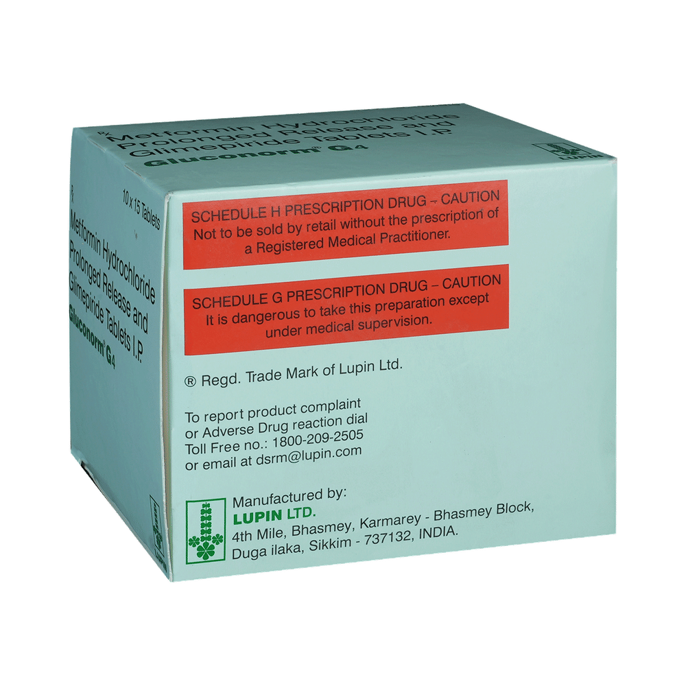 GlUcOnorm-G 4 Tablet PR