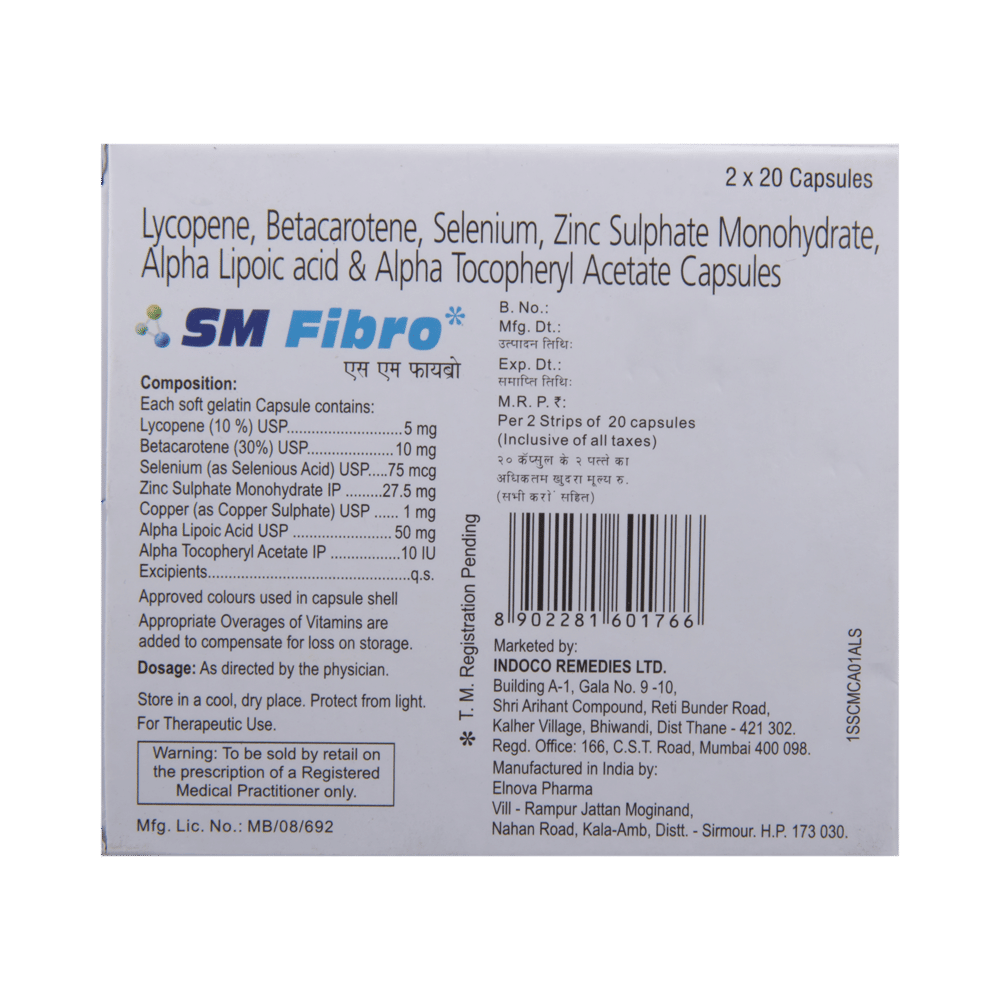 SM Fibro Soft Gelatin Capsule