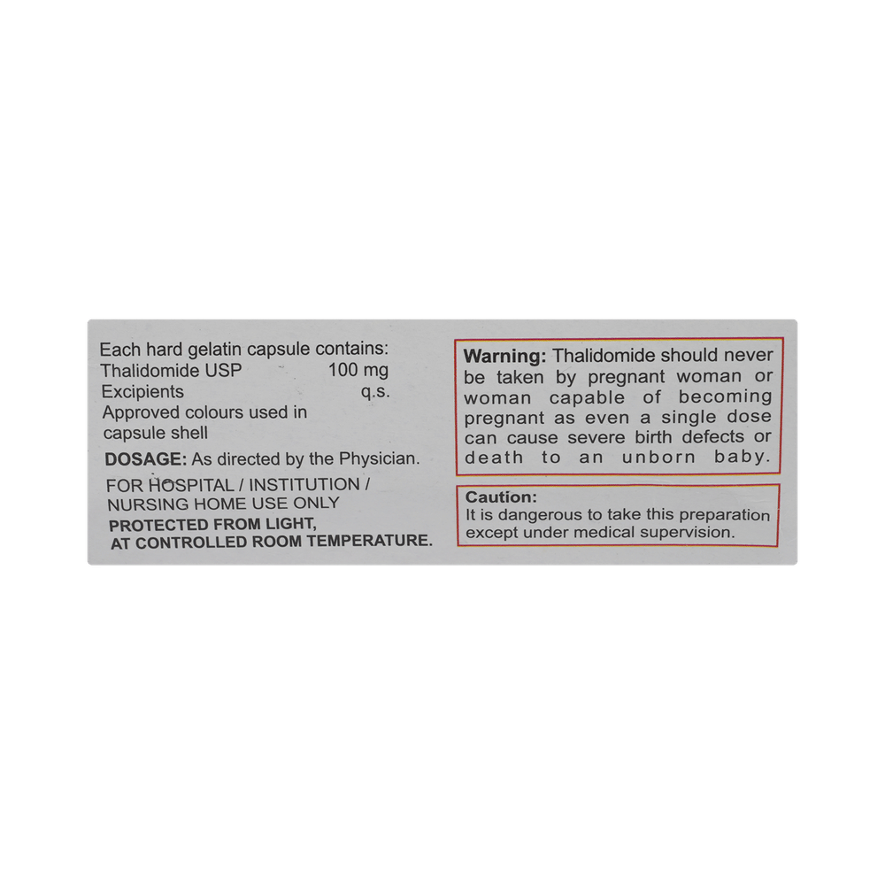 Thycad 100mg Capsule