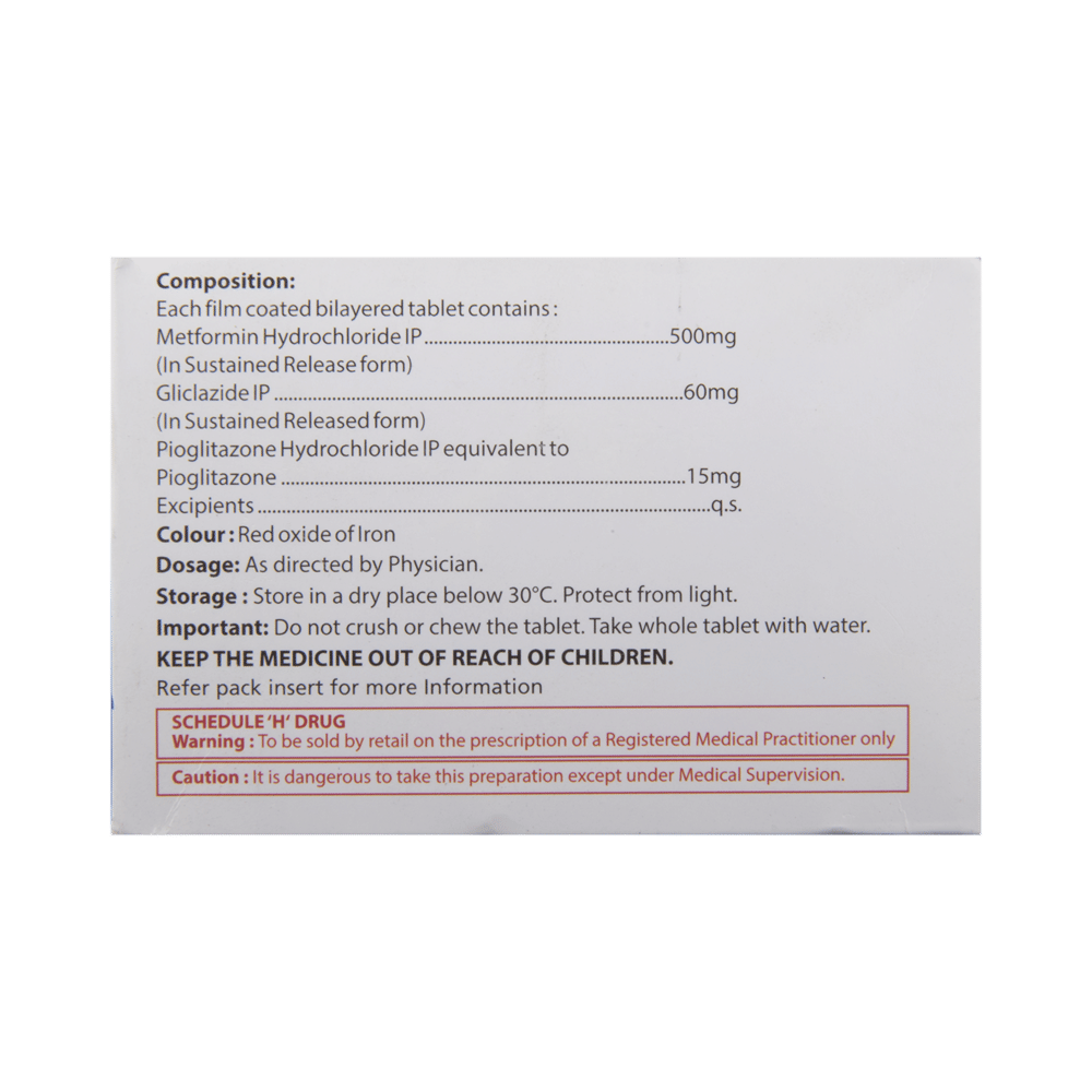 Glizid Total P  15 Tablet SR
