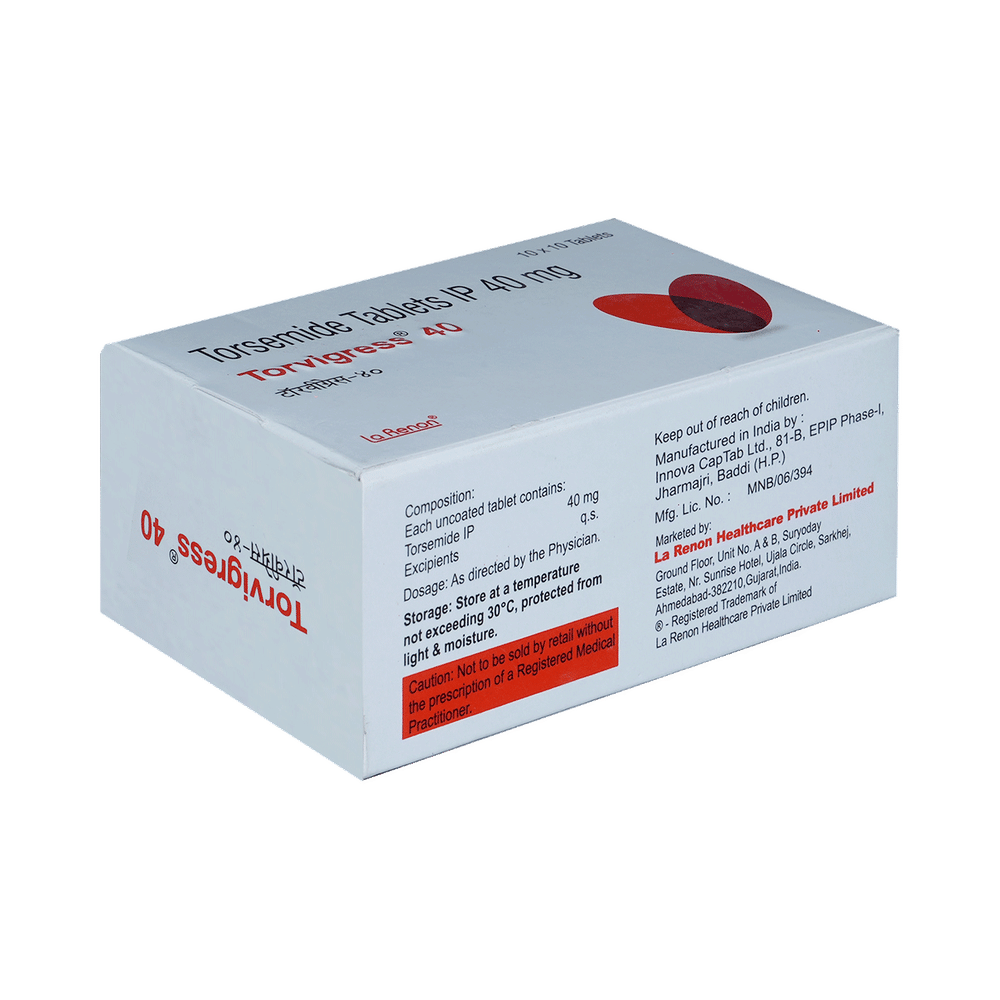 Torvigress 40 Tablet