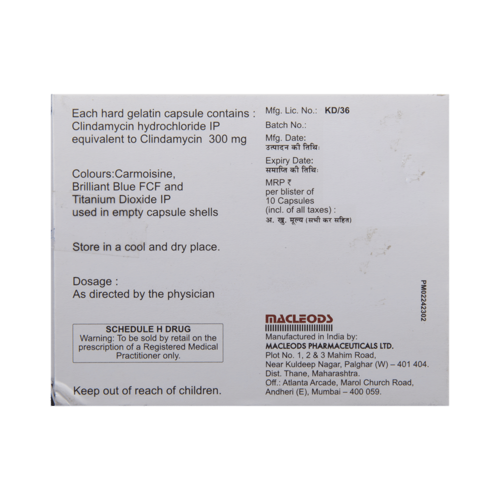 Clindasure 300 Capsule