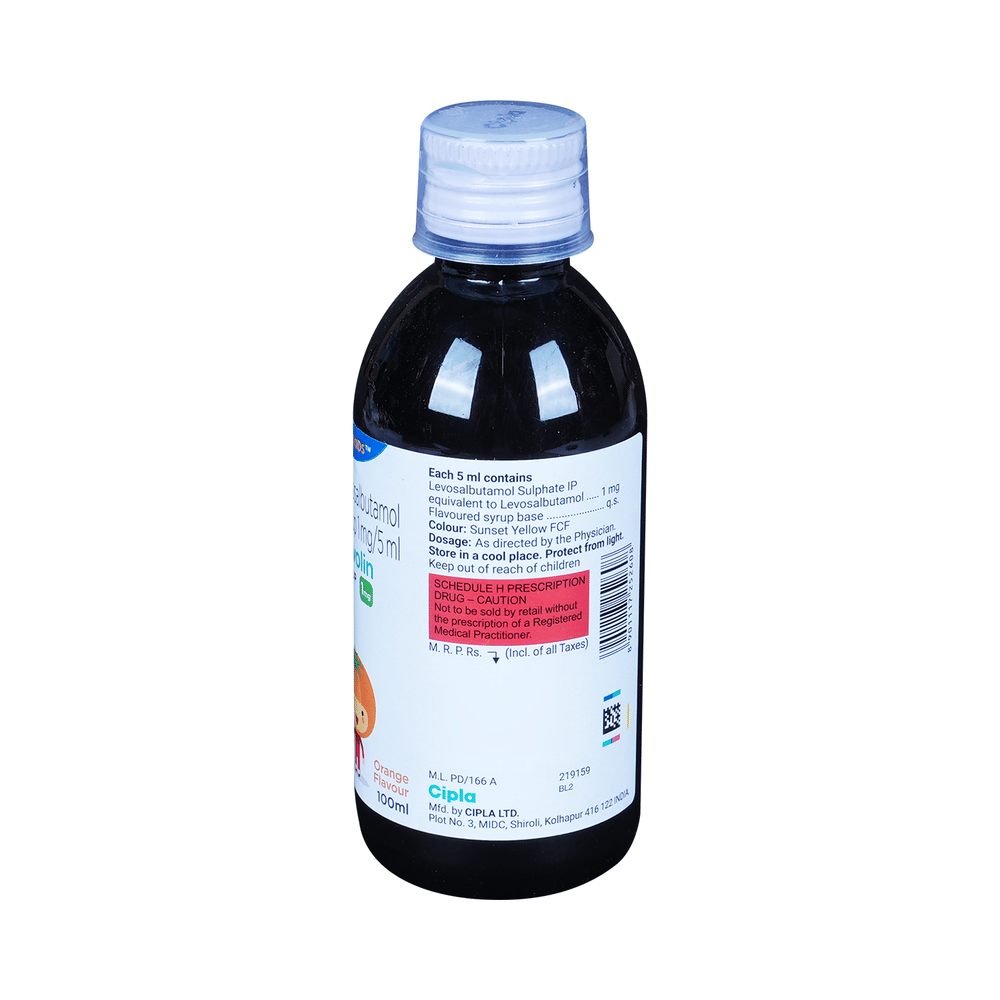 Levolin 1mg Syrup Orange
