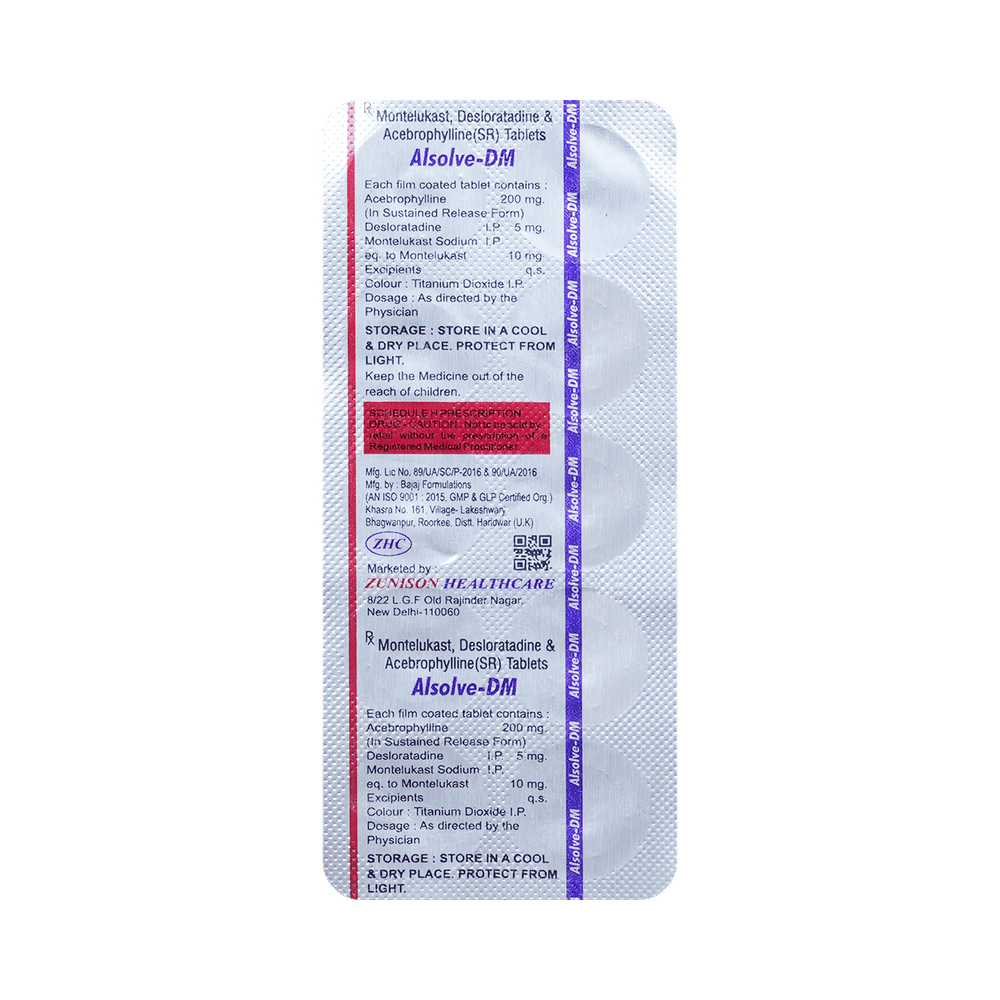 Alsolve-DM Tablet