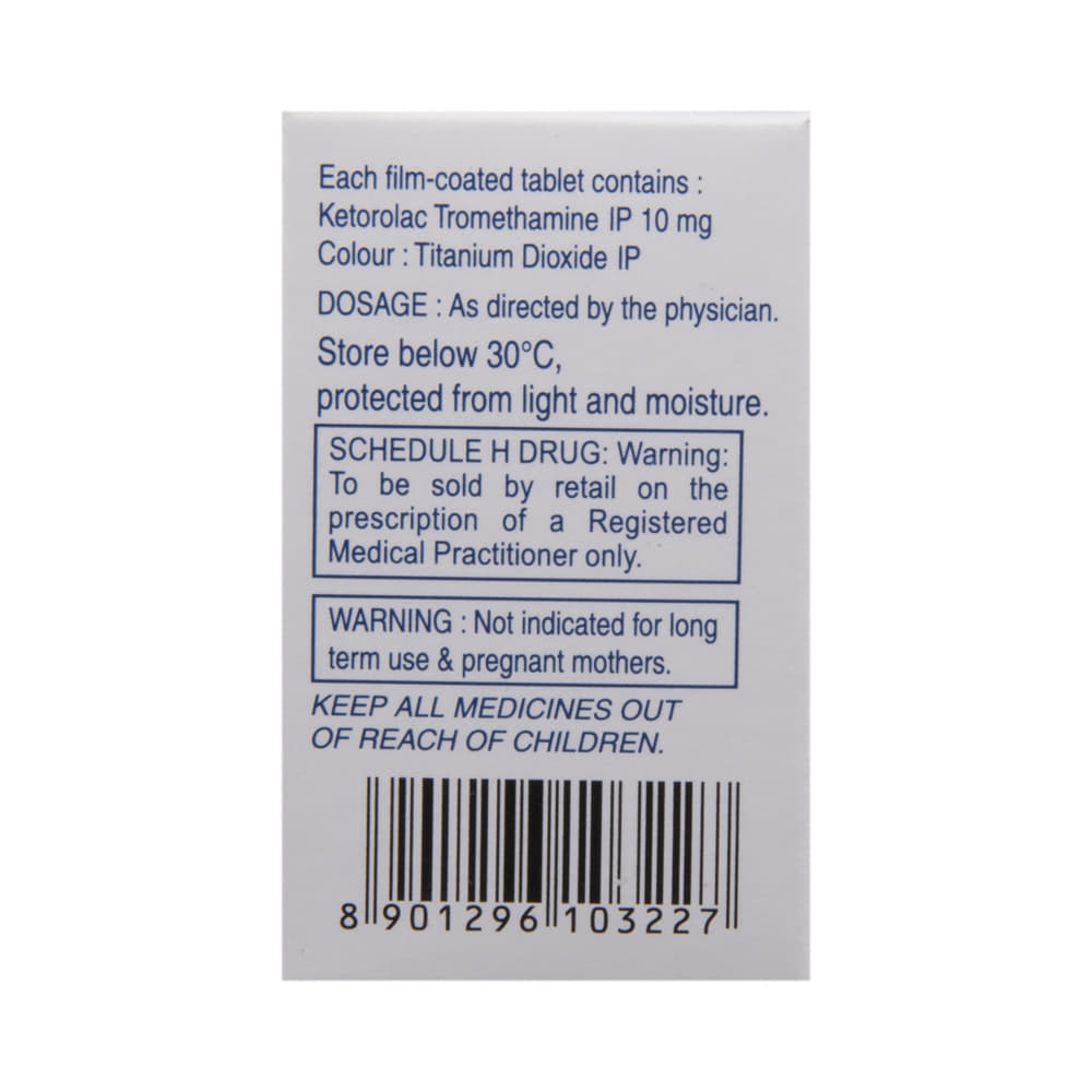 Ketanov 10mg Tablet