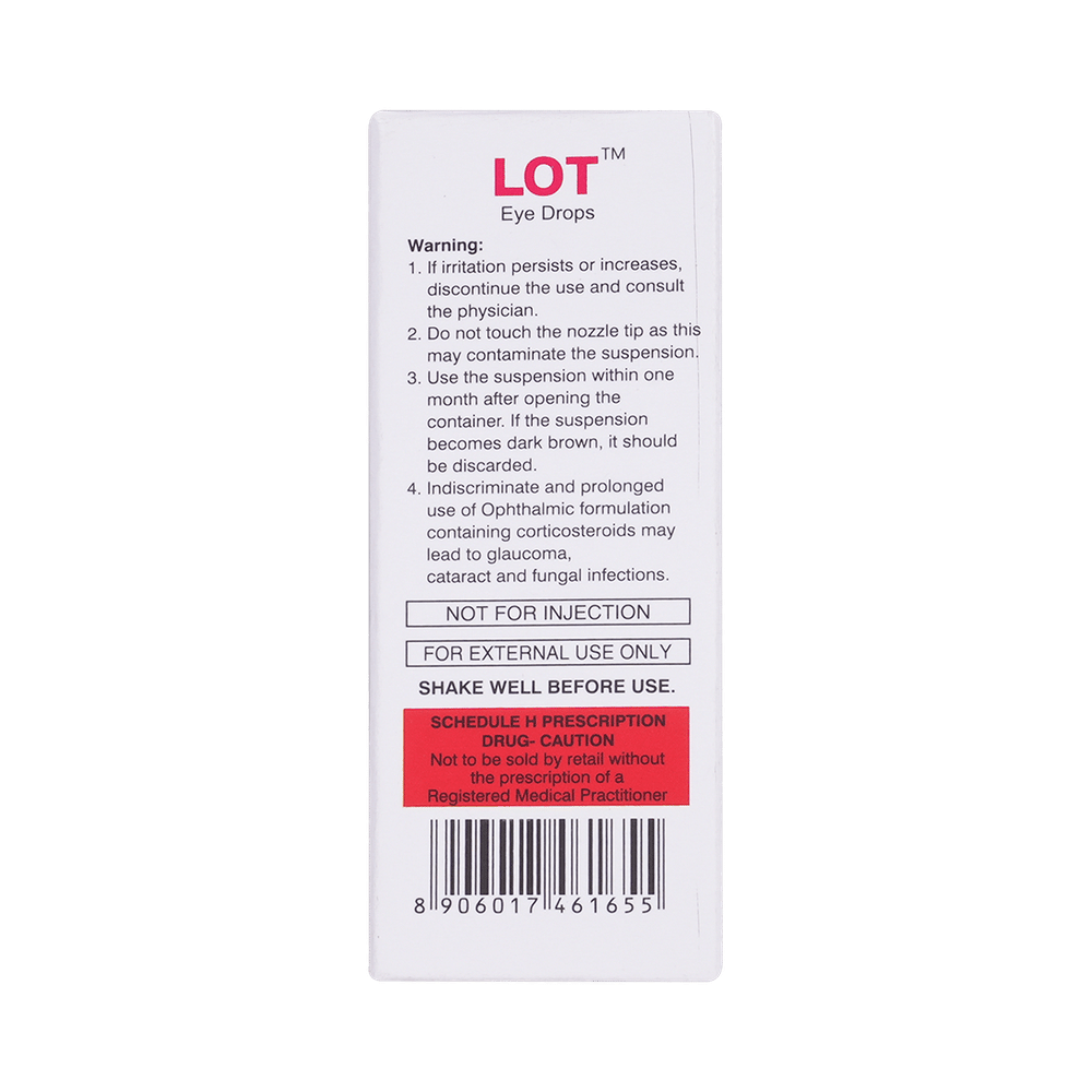 Lot Eye Drop