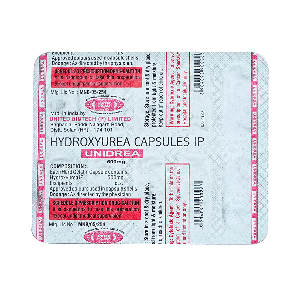 Unidrea 500mg Capsule