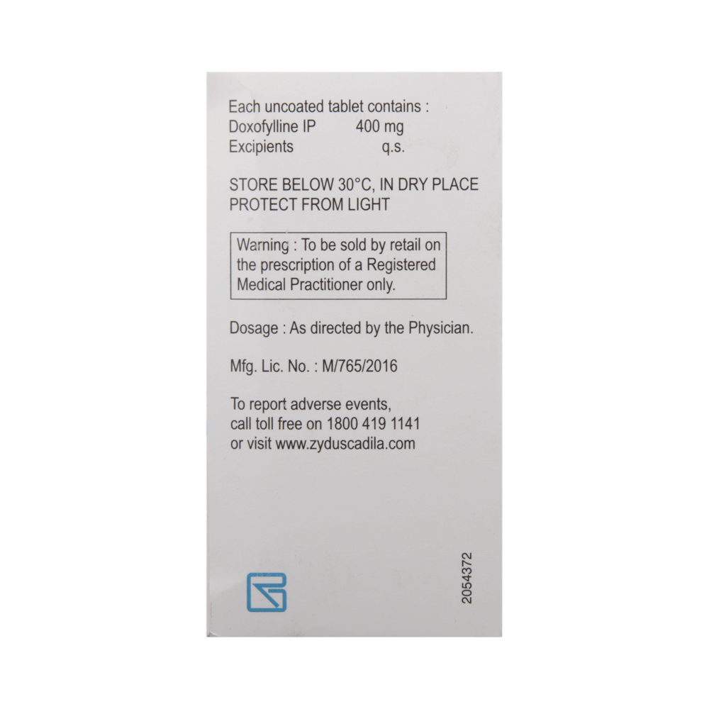 Doxolin 400mg Tablet