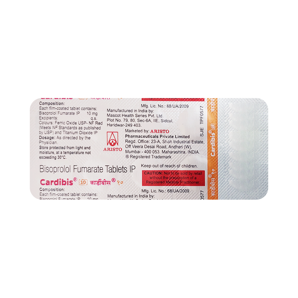 Cardibis 10 Tablet