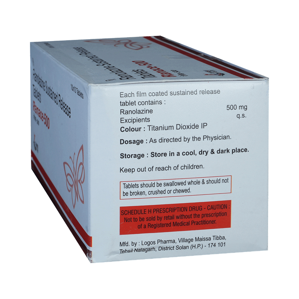 Ranace 500mg Tablet SR