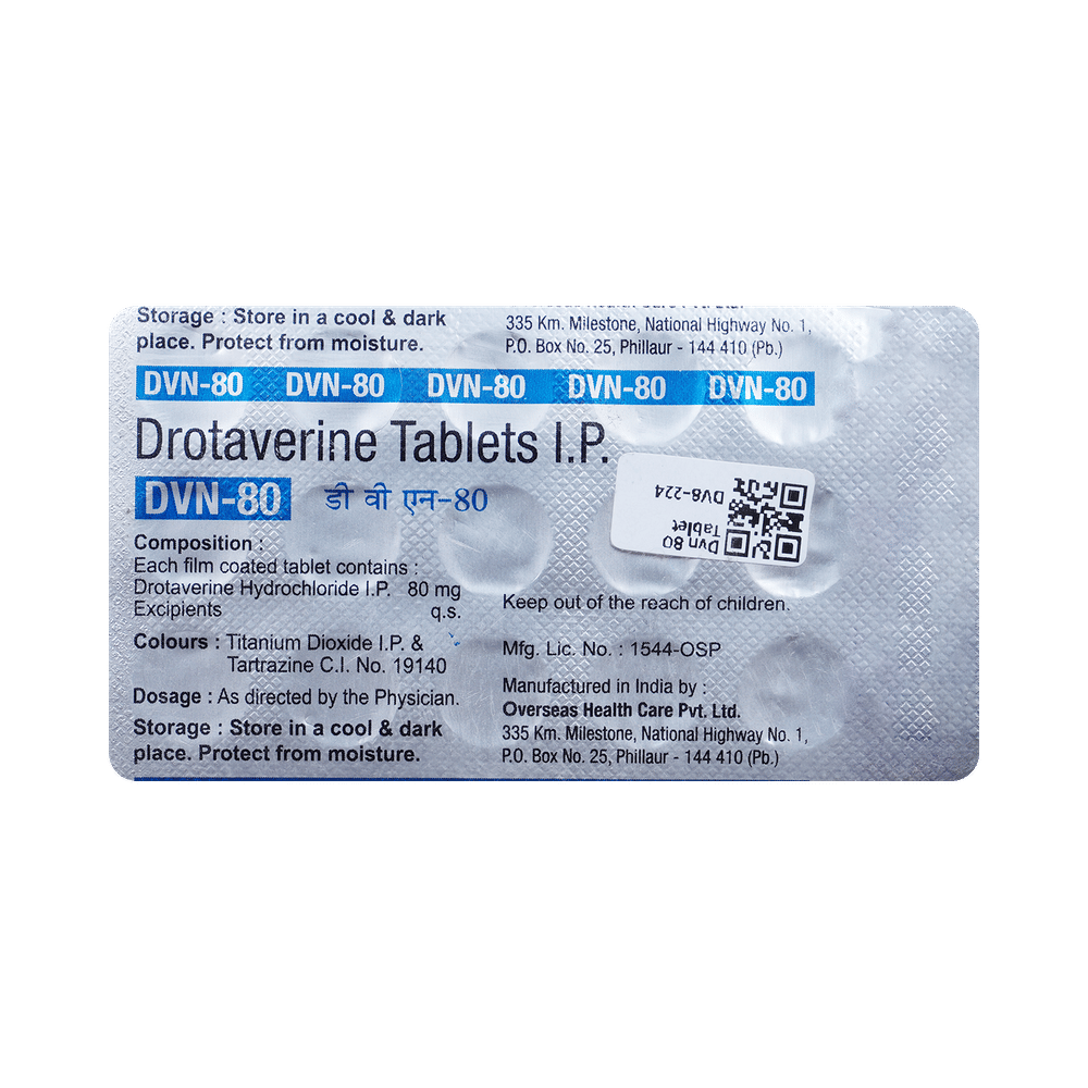 Dvn 80 Tablet