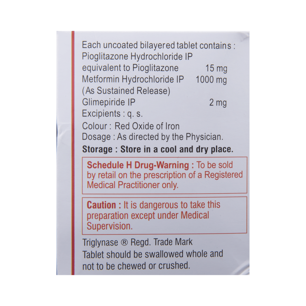 Triglynase 2 Forte Tablet SR
