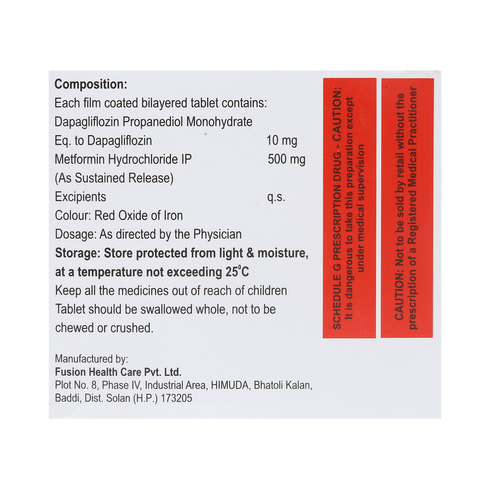 Dexiglu M 10 Tablet SR