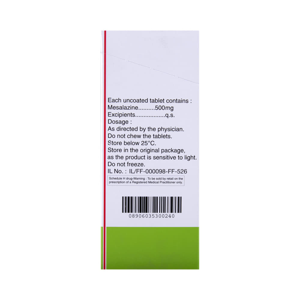 Pentasa 500mg Tablet PR