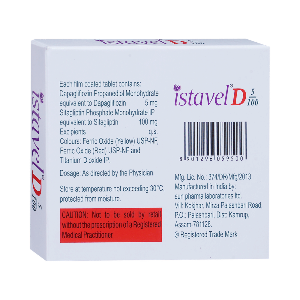 Istavel D 5mg/100mg Tablet