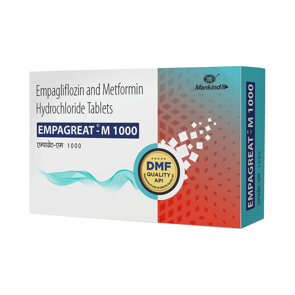 Empagreat-M 1000 Tablet