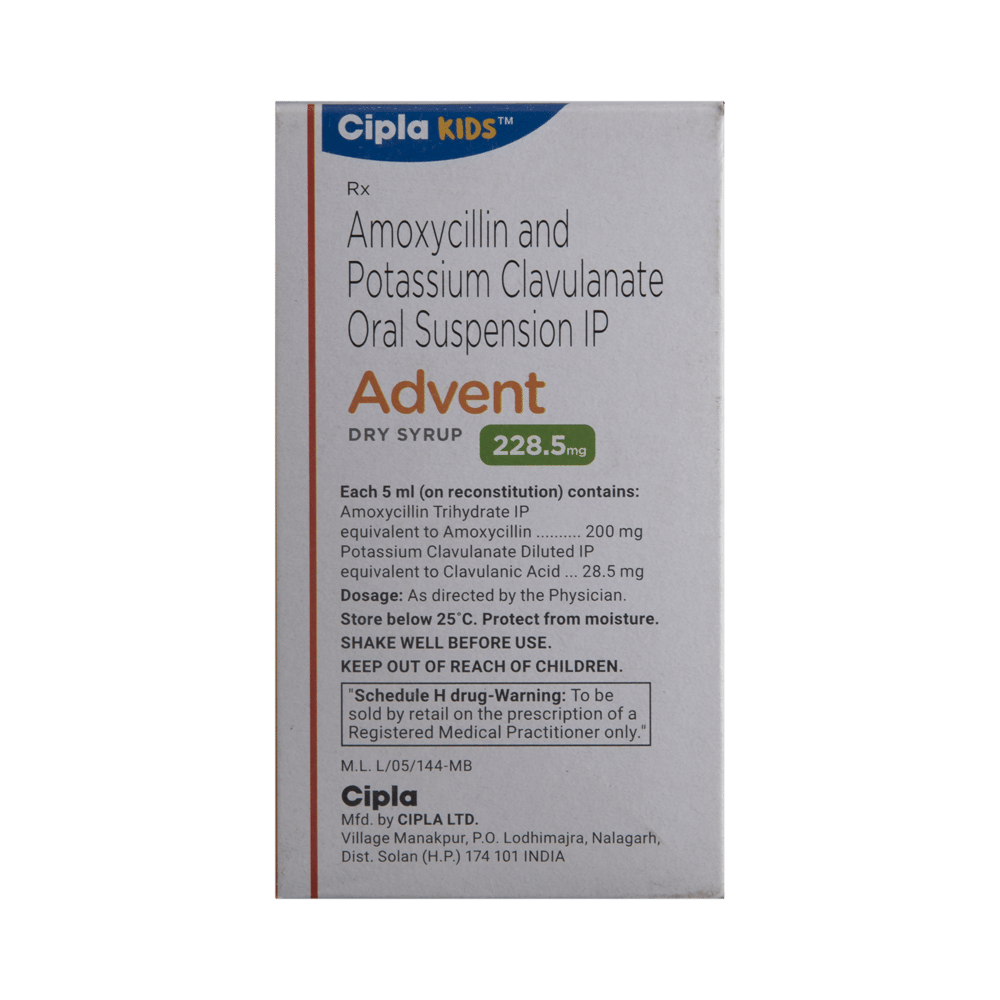 Advent 228.5mg Dry Syrup