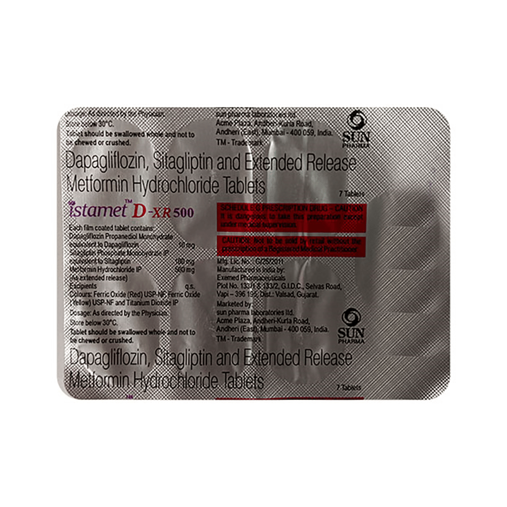 Istamet D-XR 500 Tablet