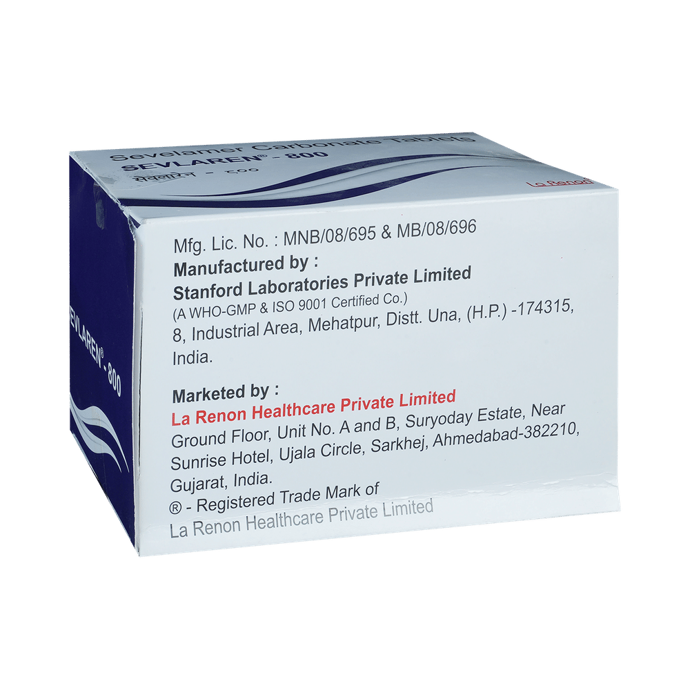 Sevlaren 800 Tablet