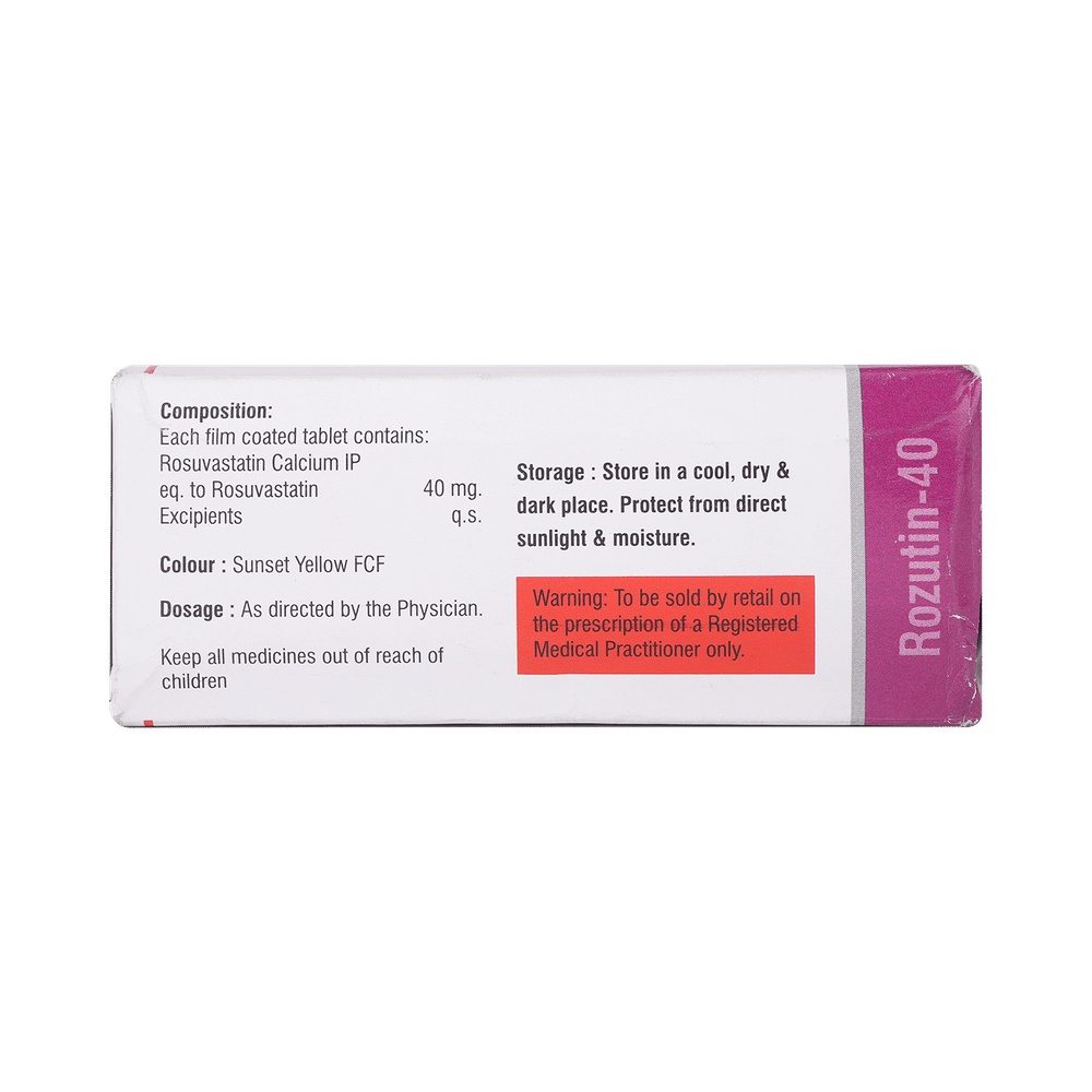 Rozutin 40mg Tablet