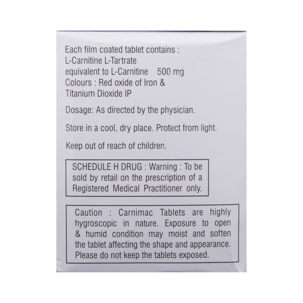 Carnimac Tablet