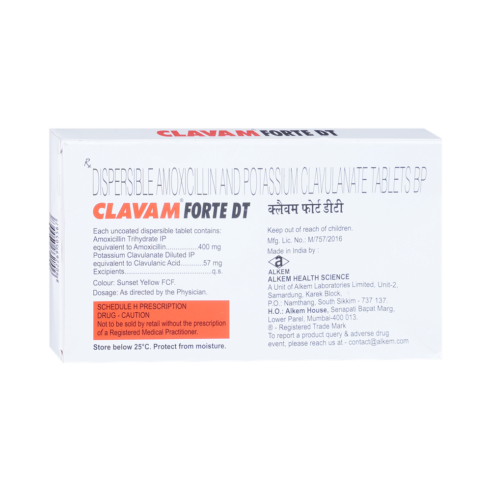 Clavam Forte DT Tablet